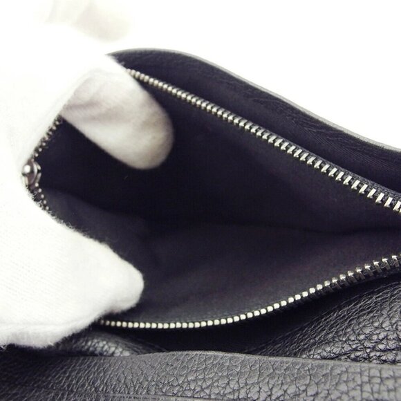 BVLGARI Long Wallet Logo Mania Canvas x Leather Authentic USED - Picture 8 of 12